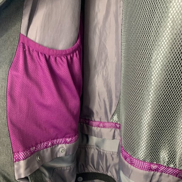 Firefly Women’s Charcoal Grey Hooded Jacket – XL, Polyester, Multiple Zips & Ven - Picture 11 of 16